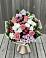 Букет цветов из: Альстромерии, Гвоздики, Розы и Хризантемы в Кардымово