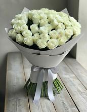Букет 35 Белых роз в Кардымово