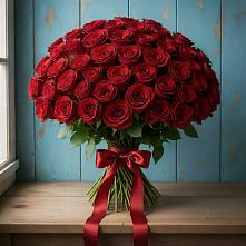 Букет Красные розы Блэк Меджик в Кардымово