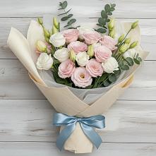 Букет цветов из:  Лизиантусы #REPLACE_PRED# Кардымово