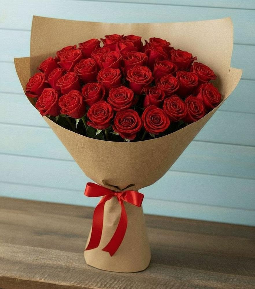 Букет Красные розы Милано в Кардымово
