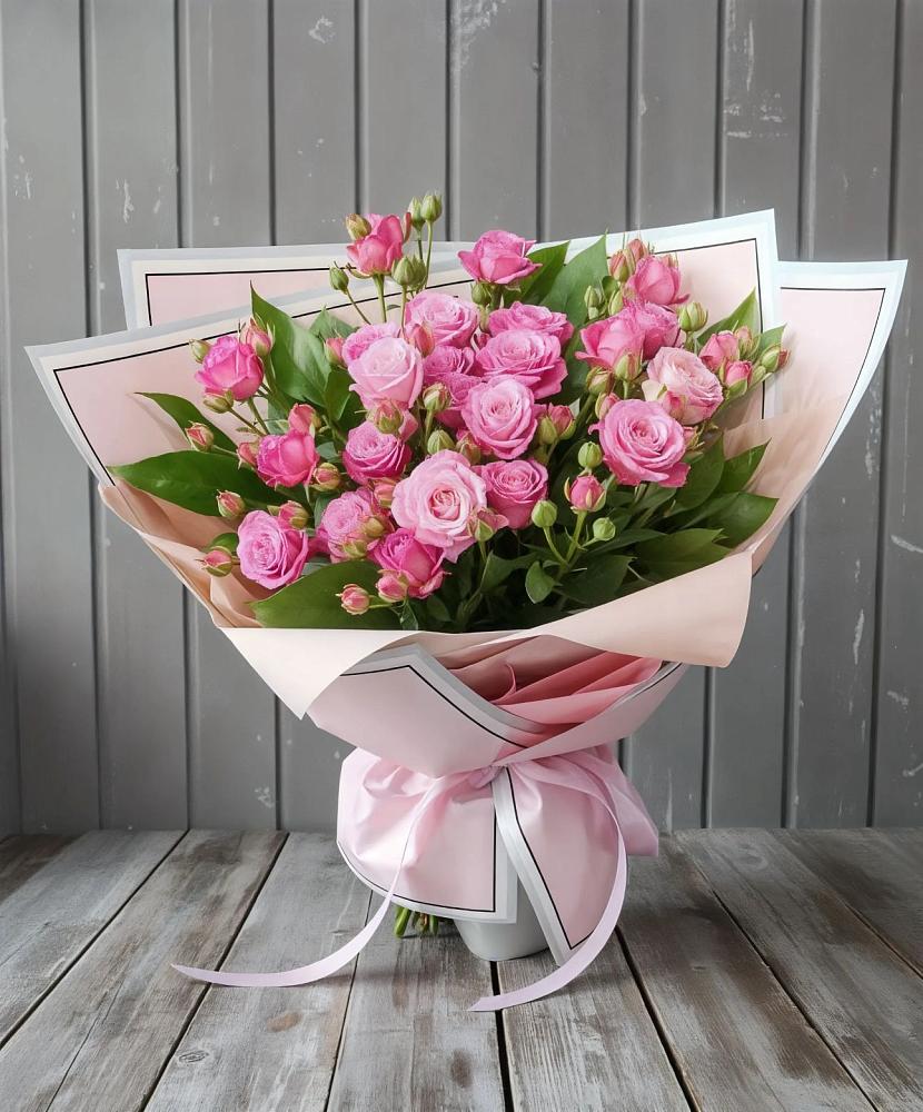 Букет Розовый кустик в Кардымово
