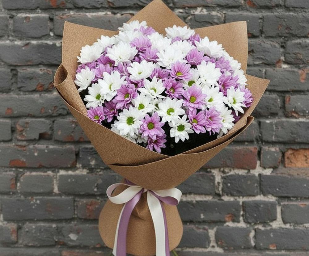 Букет цветов из: Хризантемы в Кардымово