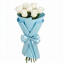 Букет 7 белых роз Проуд #REPLACE_PRED# Кардымово