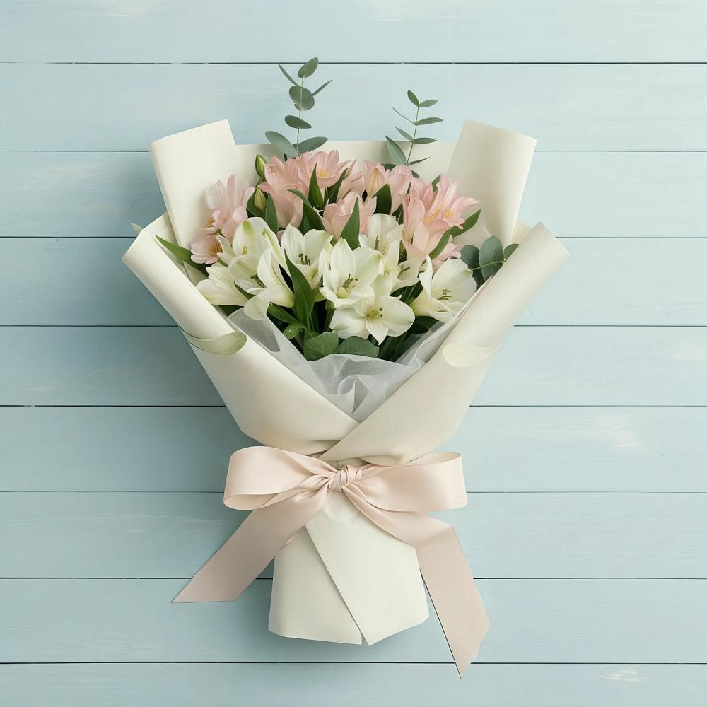 Букет цветов из: Альстромерии в Кардымово