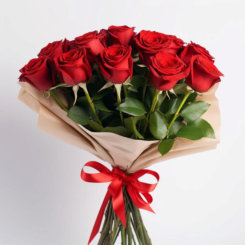 Букет 11 Красных роз Эдлесс Лав в Кардымово